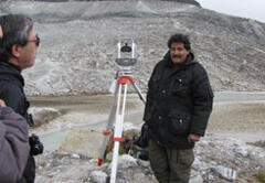 Field survey by Bolivia & Japan research team at altitude about 4500m