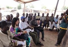 A joint conference in the Janga community in the Northern region