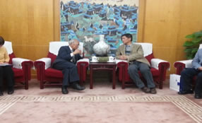 JST代表团访问中国科学院