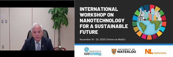 Nanotechnology for a Sustainable Future (November 19-20, 2020)