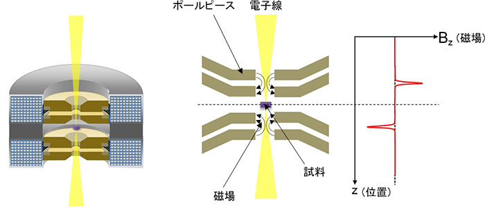 図３　新開発の対物レンズの断面模式図