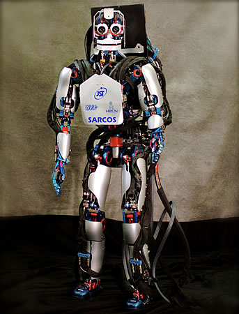 A newly developed 51 degrees of freedom humanoid robot, CBi. (Computational Brain -interface)