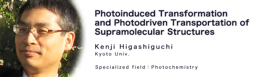 Kenji Higashiguchi Kyoto Univ.Specialized field：Photochemistry 