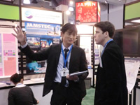 Japan booth exhibited at the Annual Meeting of AAAS,  the worldfs largest general scientific society._2