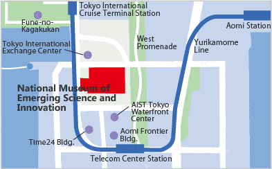 map:Miraikan