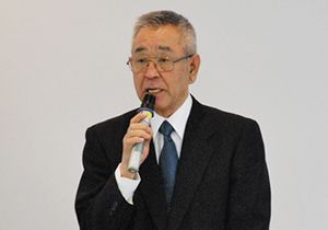 Chairman Kawabata of Kawaki Co., Ltd.,