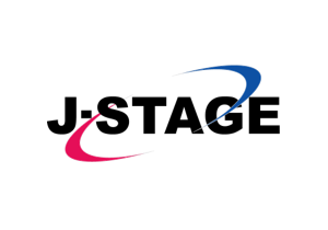 ロゴ画像：J-STAGE（科学技術情報発信・流通総合システム）