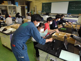 地元企業と取り組む北海道滝川高等学校協働共創プログラム ~主体的に研究開発に取り組める人材の育成を目指して~の画像