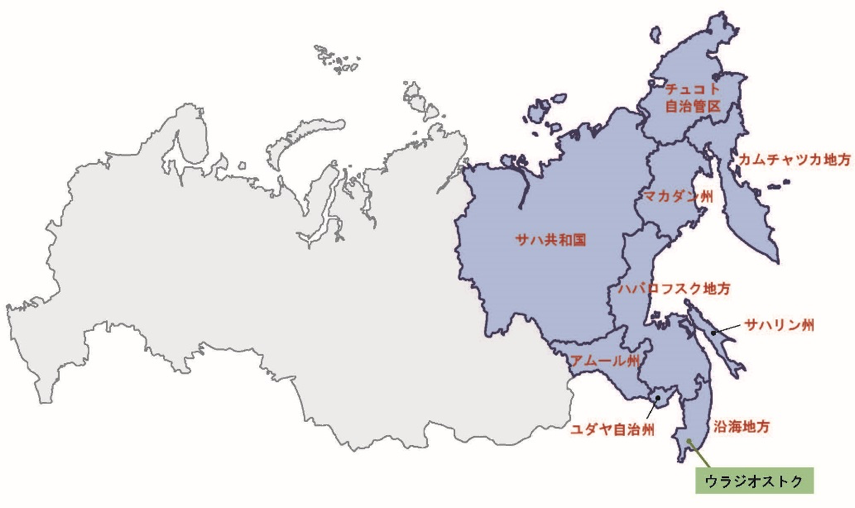 図表28：極東地域を構成する連邦構成主体