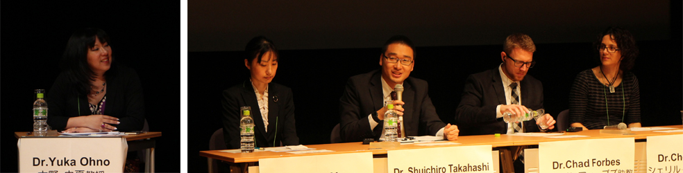 パネル･ファシリテイターの大野・北海道大学教授とパネリストの皆さん