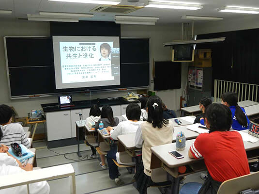 5月14日特別講義の様子