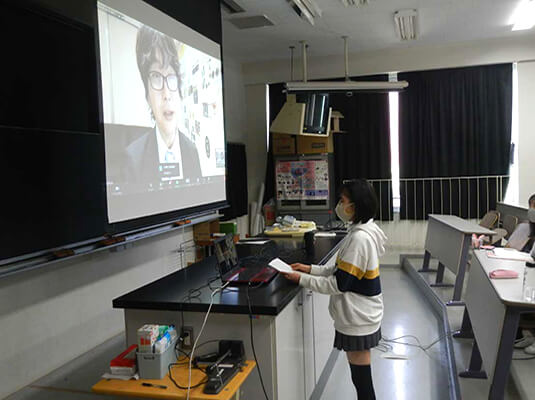 2021年5月14日オンライン特別講義の様子