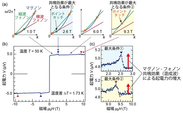 スピンゼーベック効果の高効率化に新指針