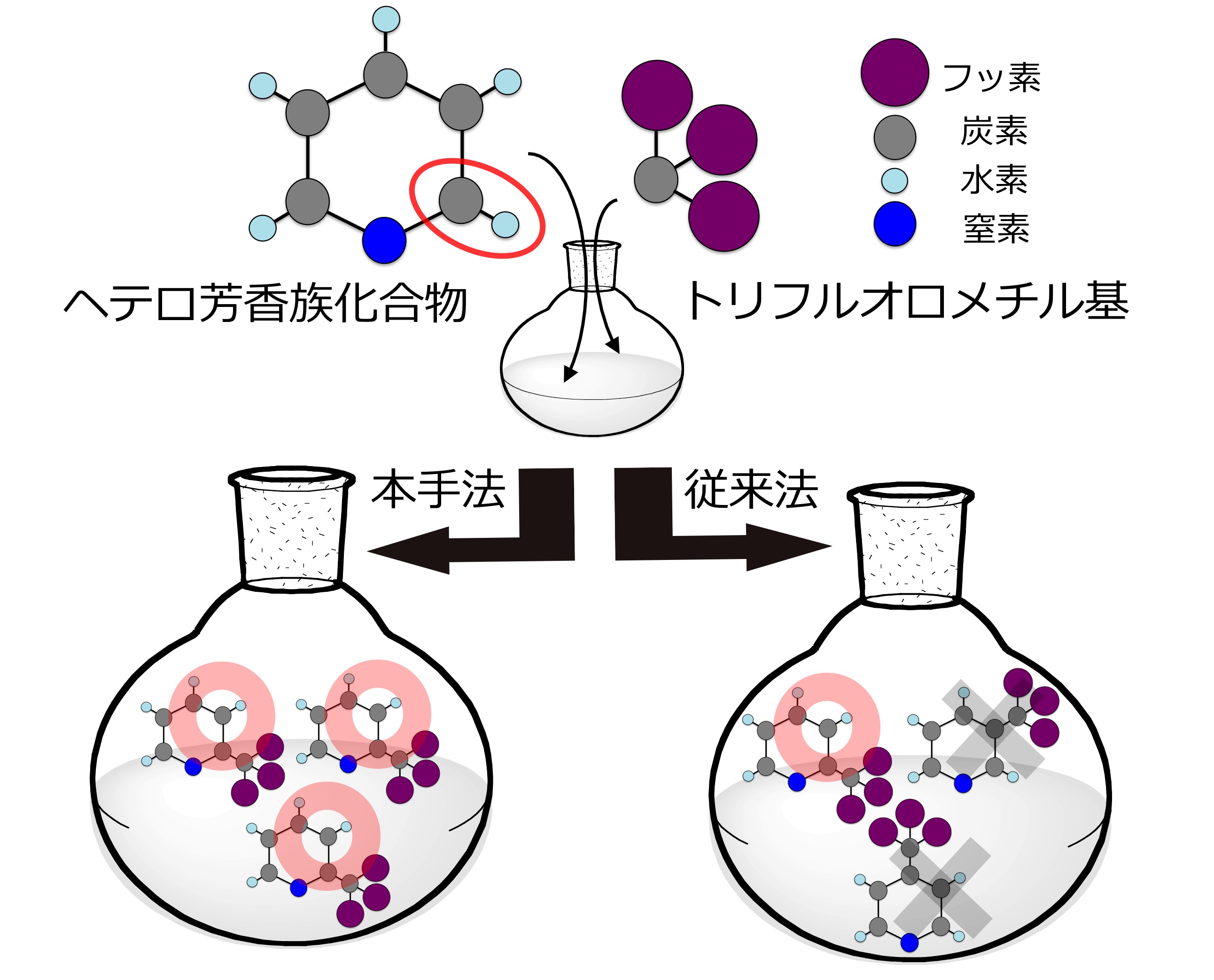 医薬品の効果を向上させる部位を位置選択的に導入する技術を開発 ～新たな医薬品開発の加速につながると期待～