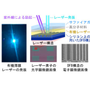 世界最長寿命３０ミリ秒（ｍｓ）の有機薄膜レーザーの連続発振に成功 ～電流励起型有機半導体レーザーの実現に向けた重要な一歩～