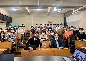 yamauchi, nara and students