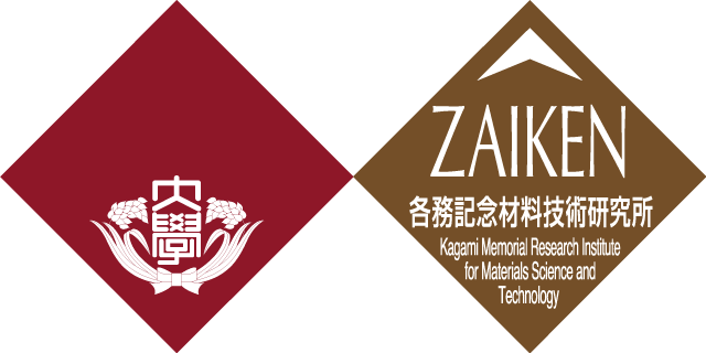 Kagami Memorial Research Institute for Materials Science and Technology, Waseda University logo