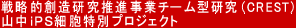 戦略的創造研究推進事業チーム型研究（CREST）山中iPS細胞特別プロジェクト