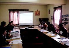 Meeting between Bhutanese and Japanese researchers