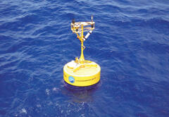 TRITON (TRIangle Trans-Ocean buoy Network), developed by Japan, is used by Indonesian technicians.