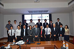 Participants at a kick-off meeting in Bangkok