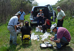 Onsite analysis to measure arsenic levels in river water samples