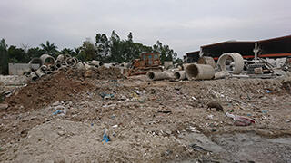 Construction and demolition waste management facility in Hanoi