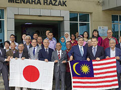 pic1 SATREPS kick off ceremony with UTM Vice Chancellor in July 2019. 