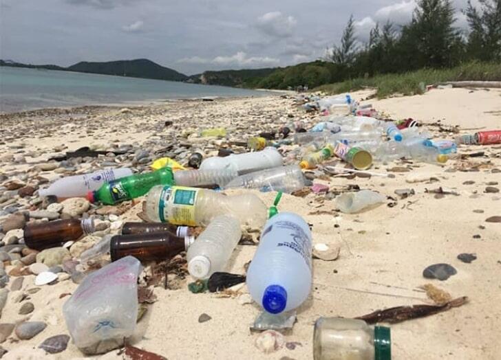 Marine plastic debris in Southeast Asia