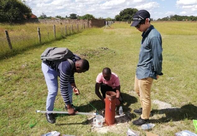 Groundwater sampling survey in the region