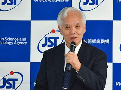 第5回理事長記者説明会 JST 濵口理事長