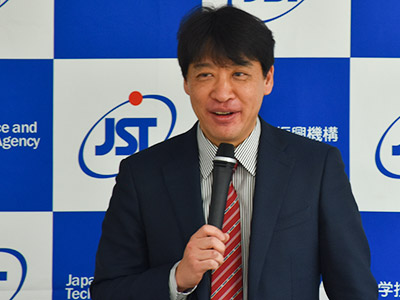 第5回理事長記者説明会 伊丹 健一郎 氏