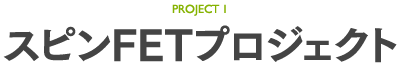 PROJECT1 スピンFETプロジェクト