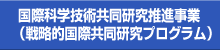 国際科学技術共同研究推進事業（戦略的国際共同研究プログラム）