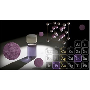 コロイド状C1-PtIn2ナノ粒子による可視プラズモン特性の発現ー新規可視プラズモン材料としての金属間化合物ナノ粒子の設計指針ー