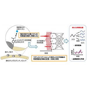 たった数個の有機分子が情報を記憶・計算して血糖値変化を高精度予測～分子振動を利用した小型AIデバイスの開発とその動作実証～