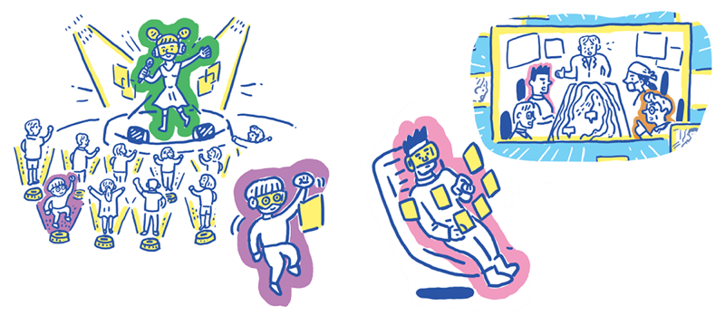 Virtual reality with 3D video avatars in cyber-physical space