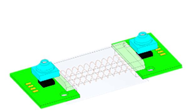 Fig.5 Stretchable skin sensor