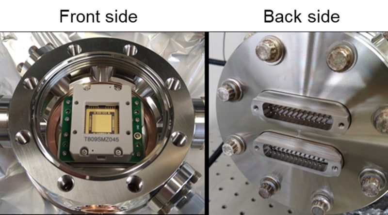 Fig. 2 Planar trap vacuum package.