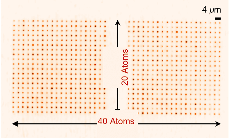 Large atomic arrays