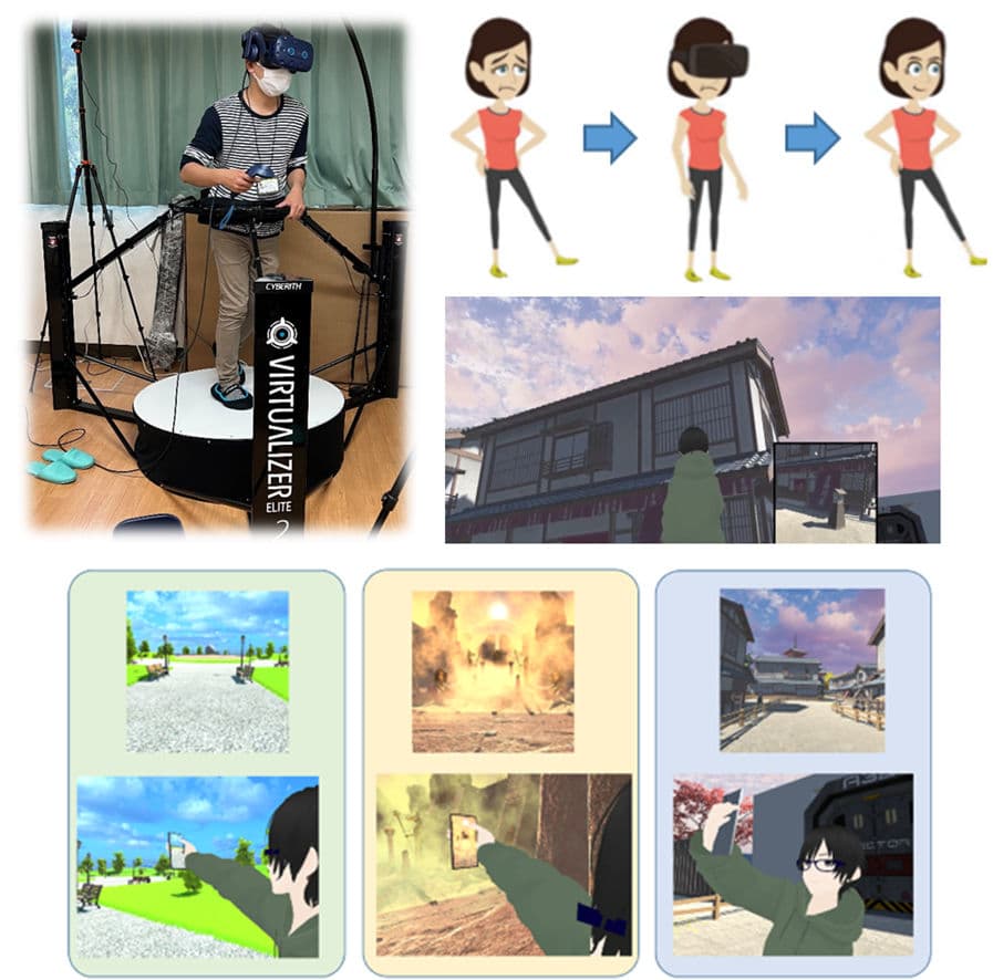 Figure 1. Developed VR experience provider and recorder