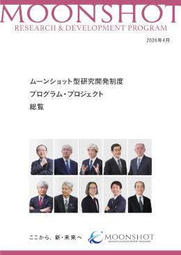 プログラム・プロジェクト総覧