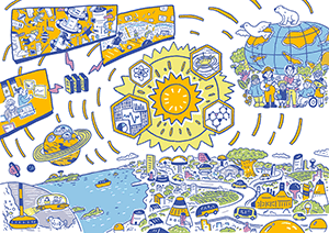 A Vision of Society in 2050 (Illustrated Guide)