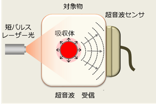 図　光超音波イメージング法