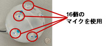 図１　構築したマイクロホンアレイ