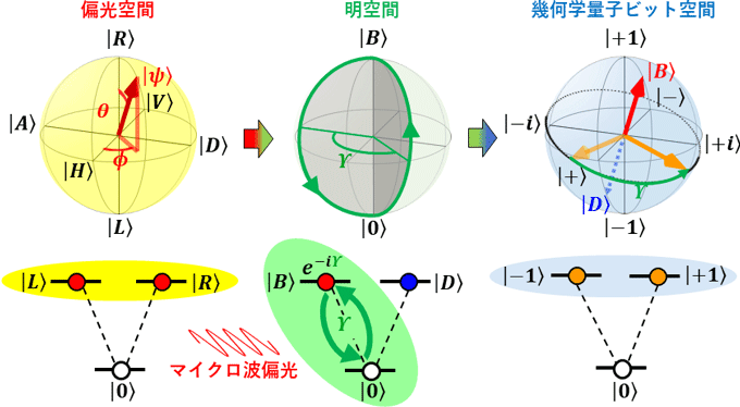 å³ï¼ãååãã¤ã¯ã­æ³¢ã«ãããã­ãããã¯éå­ã²ã¼ãæä½ã®æ¦å¿µå³