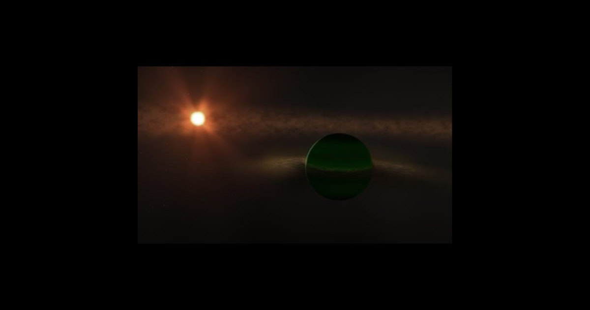 若い恒星「けんびきょう座ＡＵ星」をめぐる惑星を発見