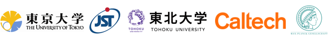 東京大学,科学技術振興機構（ＪＳＴ）,東北大学,カリフォルニア工科大学,マックス・プランク固体研究所