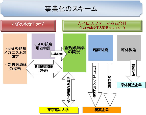 図　事業化のスキーム