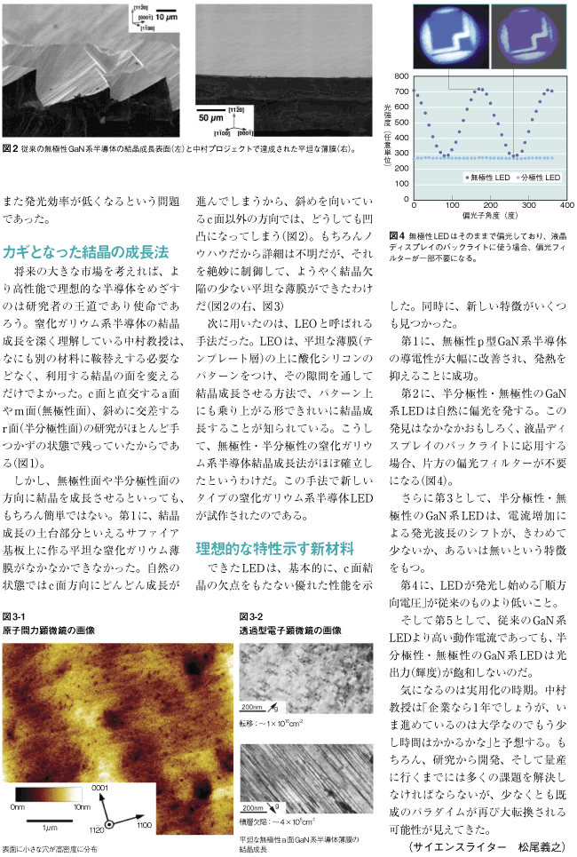 新タイプの窒化ガリウムで開発